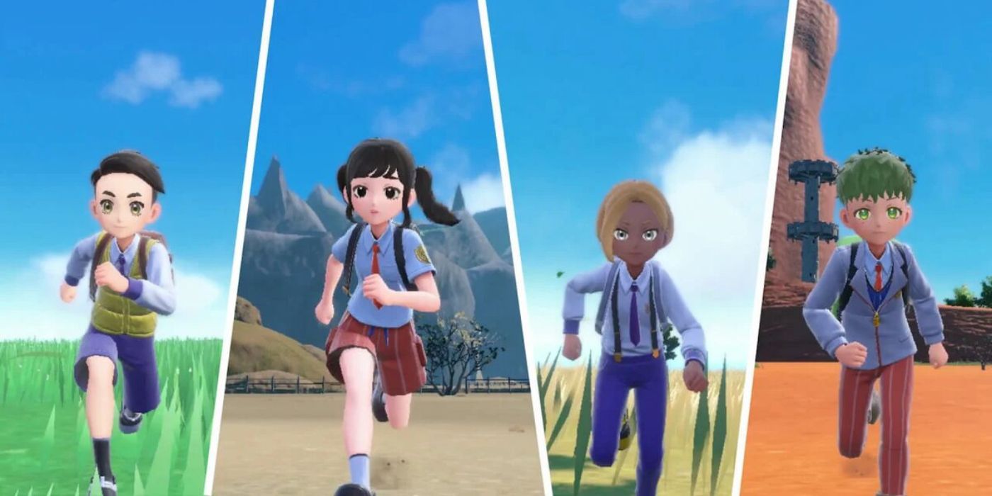 Exclusive outfits for Pokemon Scarlet and Violet